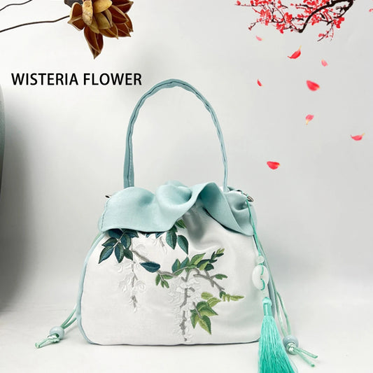 Ladies' Handbags Featuring Han Elements, Ancient-Style Embroidery, Hanfu Bags and Cheongsam Bags, Festival Gift Bags