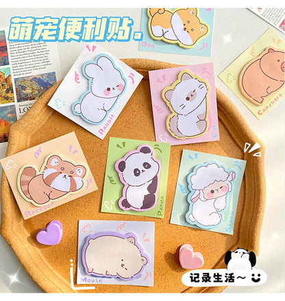 Cute Animal Sticky Notes