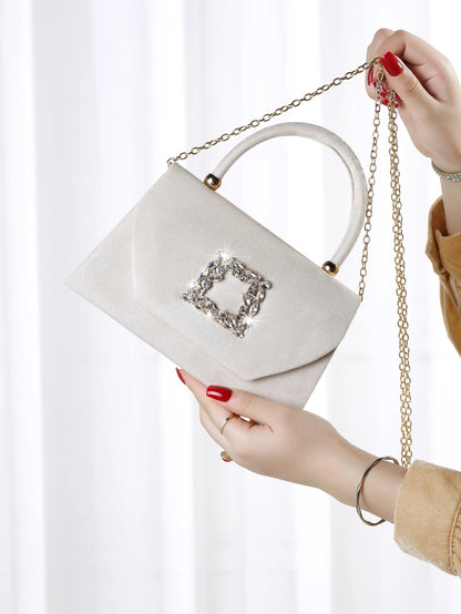 Velvet Evening Clutch Handbag