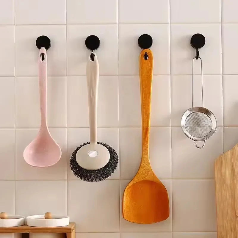 10-Pack Mini Adhesive Wall Hooks