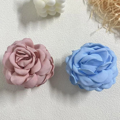 Rose Flower Hair Clip for Women