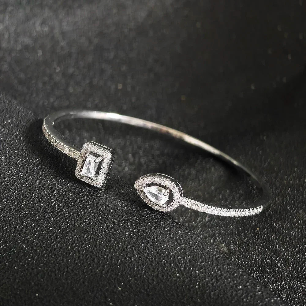 Adjustable Snake-Inspired Cuff Bracelet