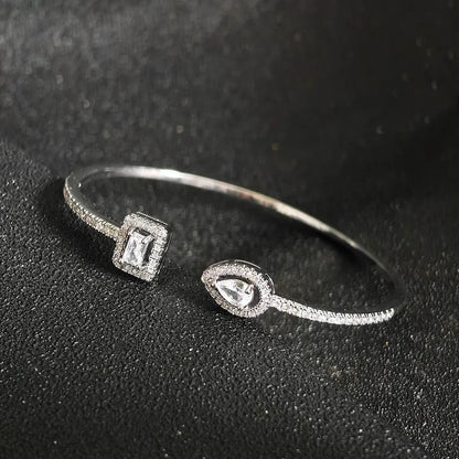Adjustable Snake-Inspired Cuff Bracelet