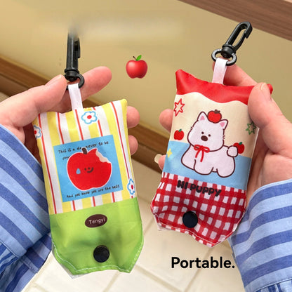 Cute Foldable Reusable Shopping Tote Bag