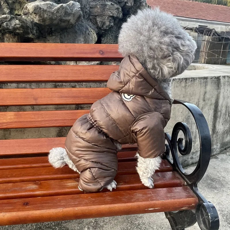 Waterproof Four-Legged Dog Jumpsuit Jacket