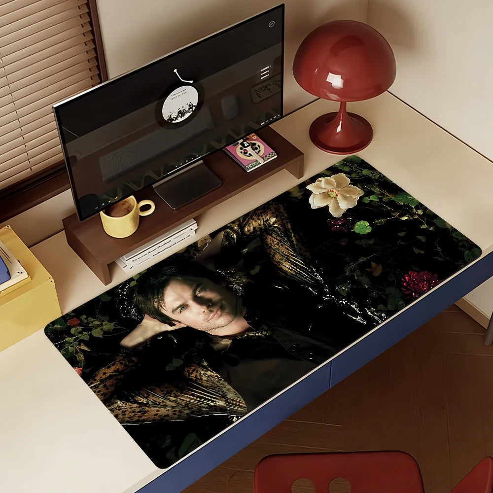 Damon Salvatore Non-Slip Extended Mouse Pad