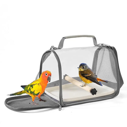 Portable Bird Travel Carrier Bag