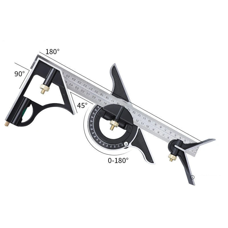 Multi-Function Adjustable Angle Ruler