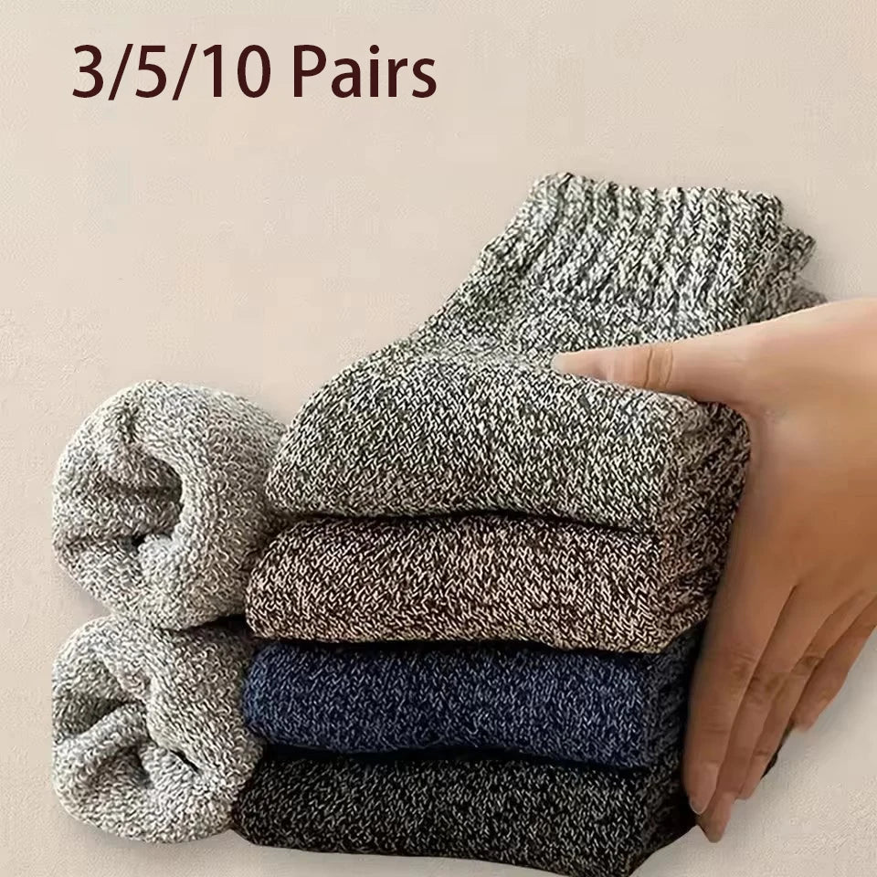 Men’s Thick Casual Crew Socks