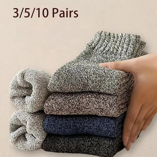 Men’s Thick Casual Crew Socks