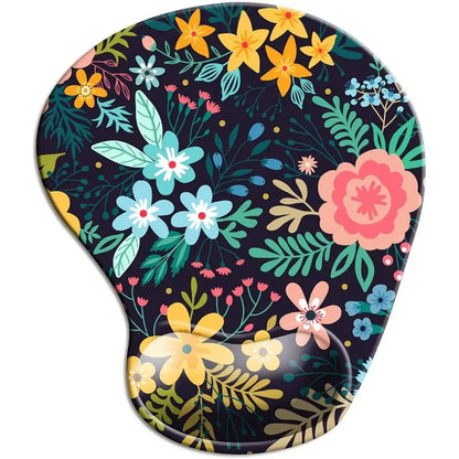 Ergonomic Silicone Mouse Pad with Wrist Rest for Home, Office & Gaming