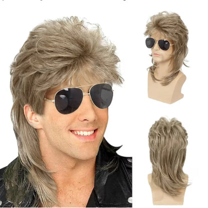 Hairjoy Mens Mullet Wigs