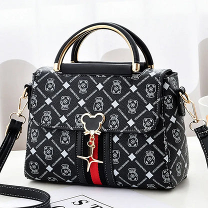 Women’s Structured PU Shoulder Bag