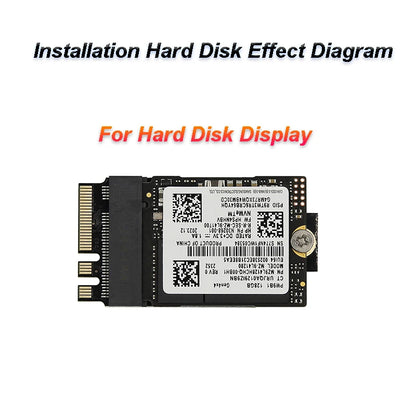 M.2 A/E Key to NVMe SSD Adapter Card for Mini PC