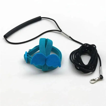 Parrot Training Harness & Anti-Bite Leash Set
