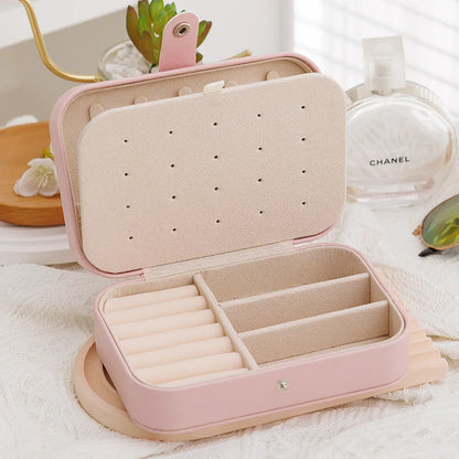 Portable Travel Jewelry Organizer Case