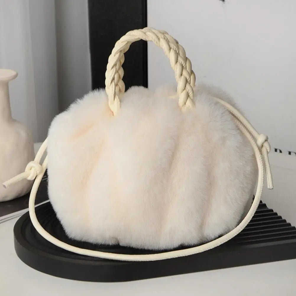Plush Cloud Crossbody Handbag