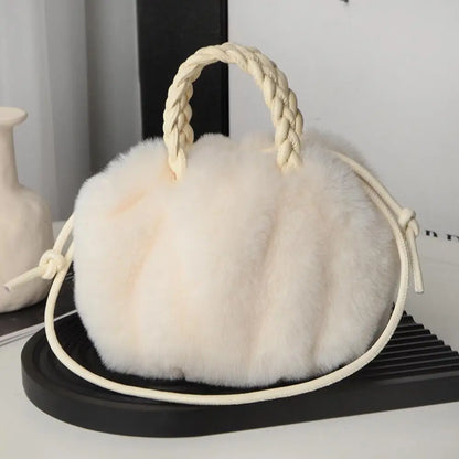 Plush Cloud Crossbody Handbag