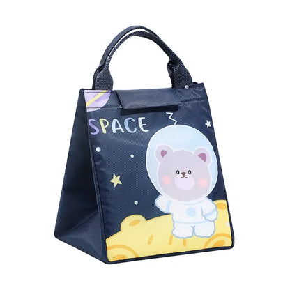 Kids Insulated Lunch Bag with Thermal Cooler Lining
