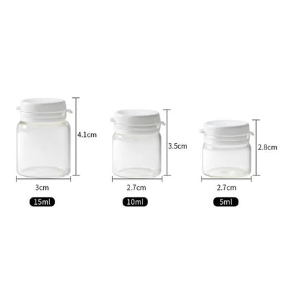 Travel Refillable Cream Containers with Lids