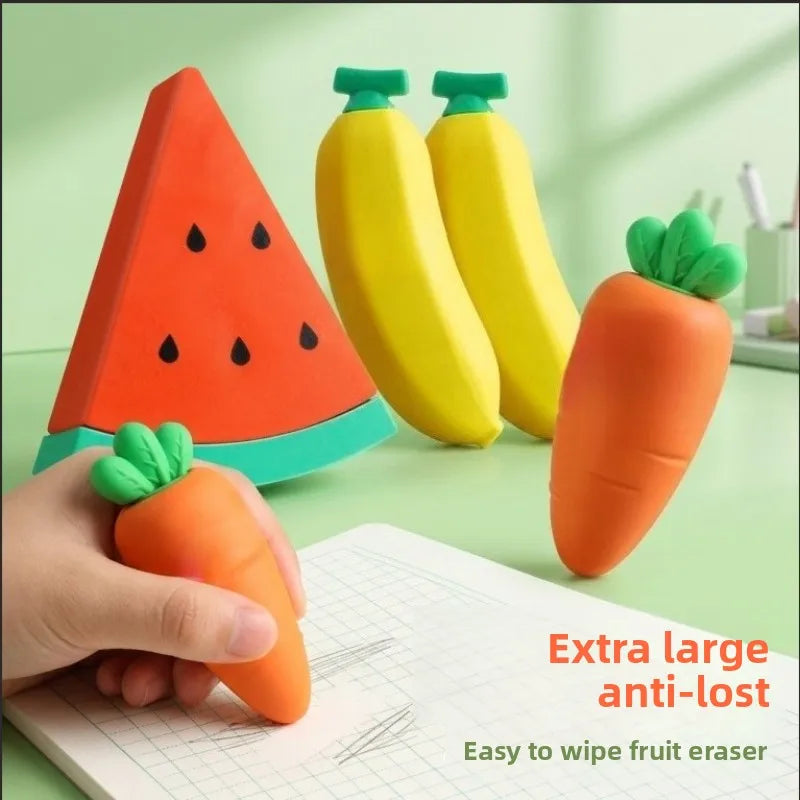 Cartoon Fruit Jumbo Eraser