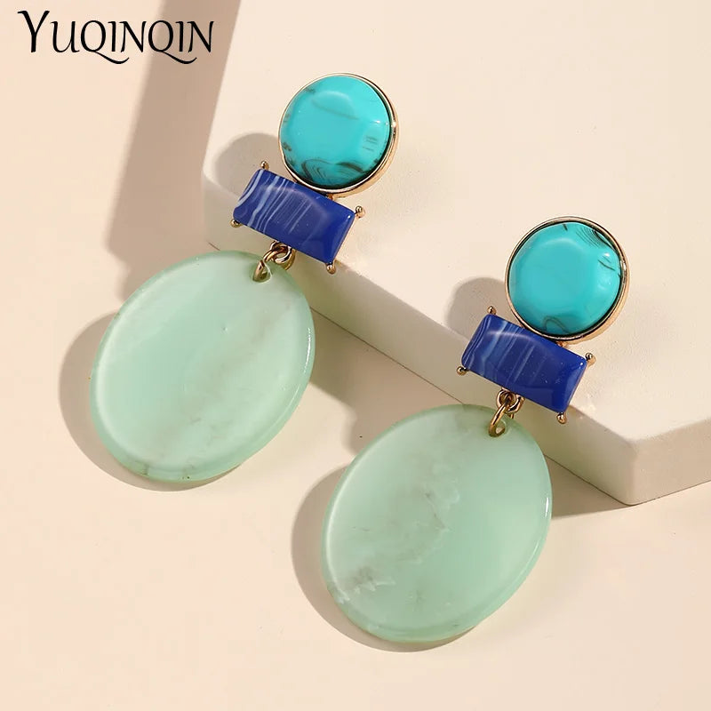 Big Drop Earrings