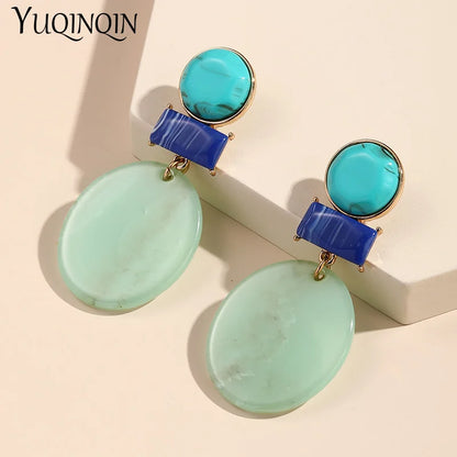 Big Drop Earrings