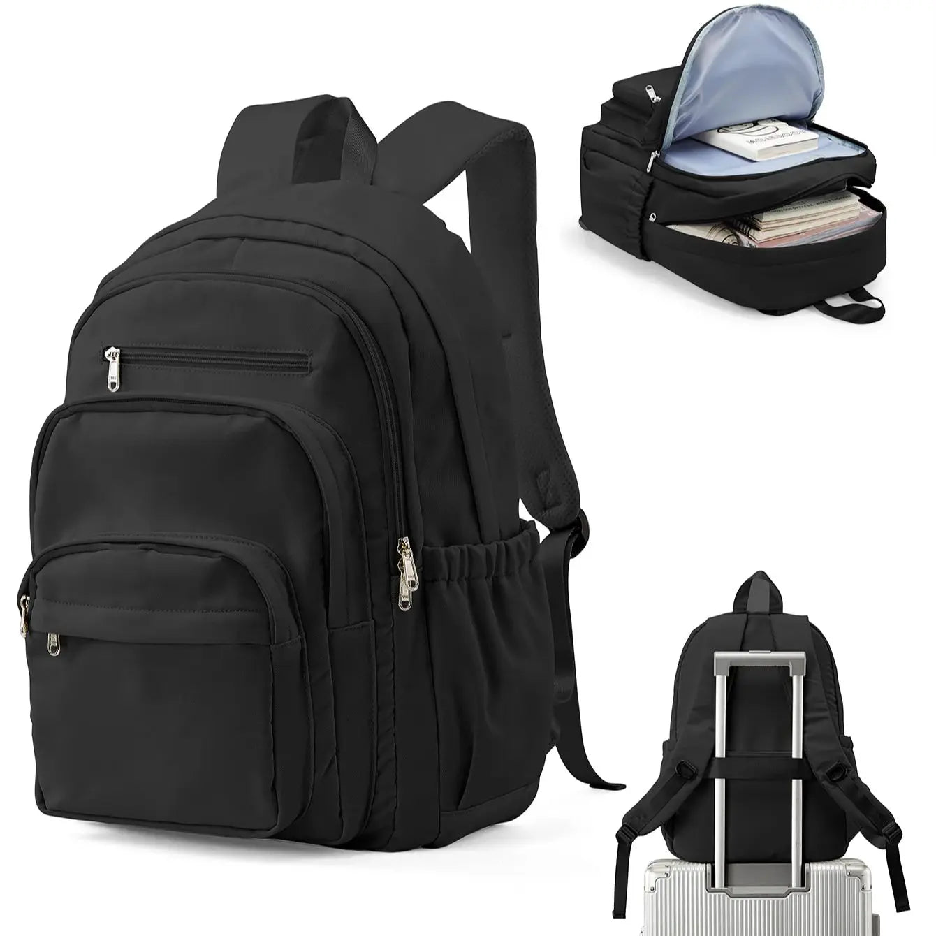 Multi-Pocket School Backpack
