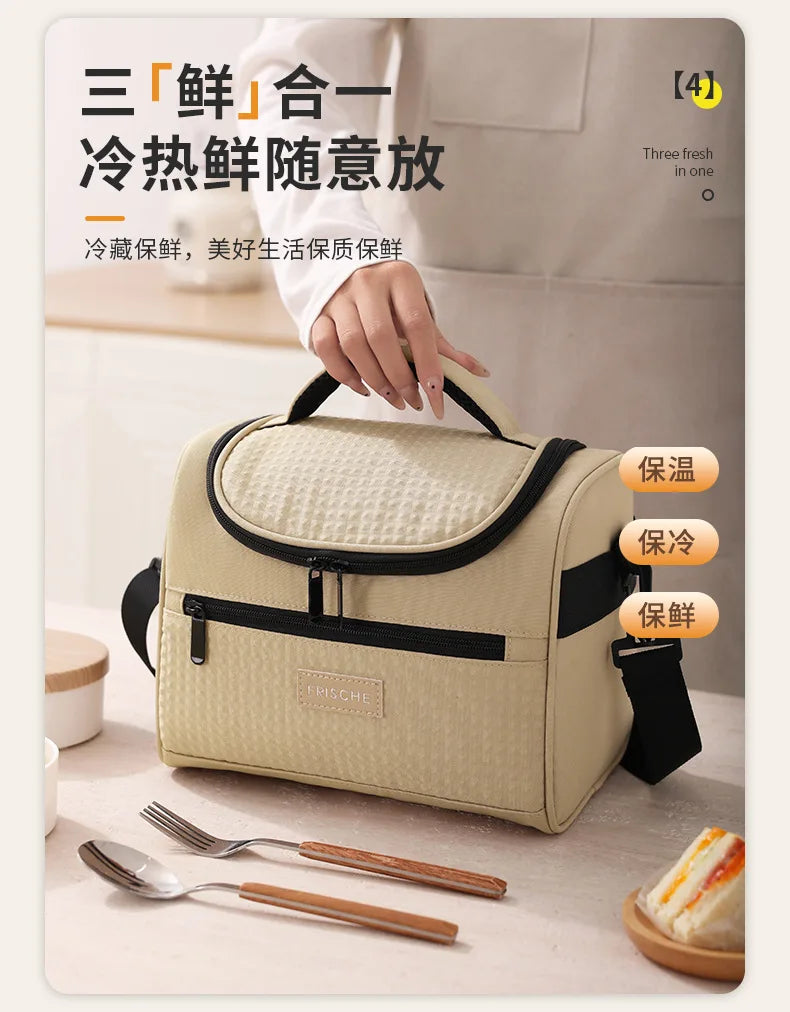 Insulated Tote Cooler Lunch Bag
