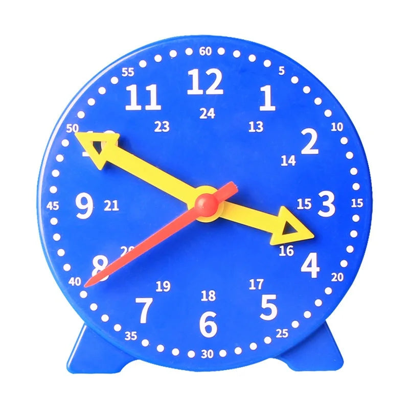 Kids Learning Clock Educational Time Teaching Toy