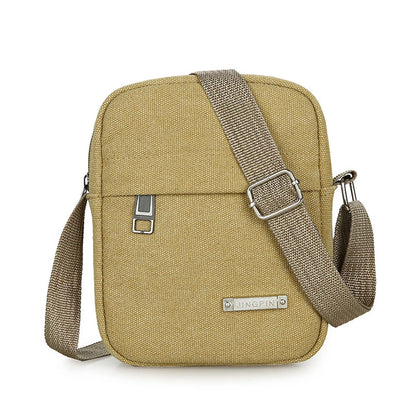 Men’s Casual Canvas Crossbody Shoulder Bag