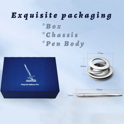 Magnetic Levitating Self-Standing Ballpoint Pen