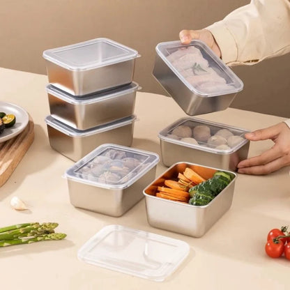 Stainless Steel Fresh-Keep Food Storage Container