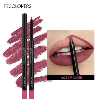 Waterproof Matte Lip Liner Pencil
