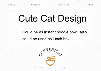 304 Stainless Steel Instant Noodle Bowl with Lid
