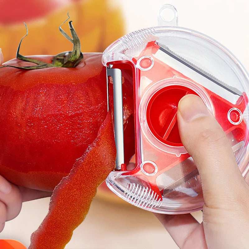 Multi-Blade Vegetable Peeler & Julienne Cutter