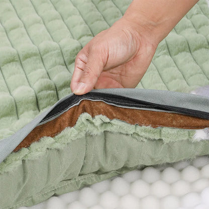 Soft Corduroy Kennel Mattress for Large Dogs