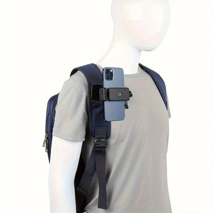 Backpack Strap Phone Holder