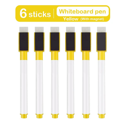 Magnetic Erasable Whiteboard Marker Set