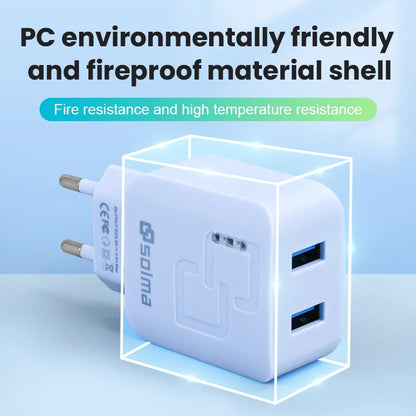 20W Dual USB Travel Wall Charger
