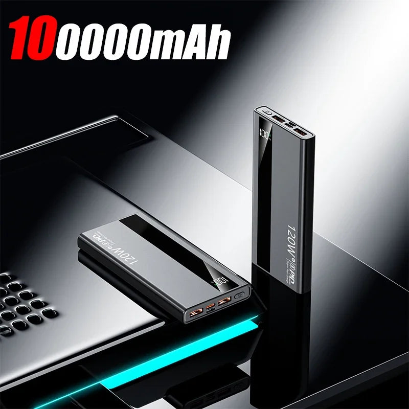 120W Ultra Capacity Fast Charging Power Bank