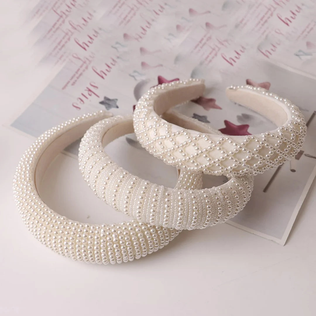 Retro Pearl Headband