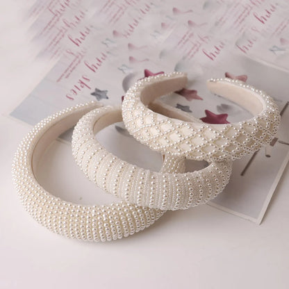 Retro Pearl Headband