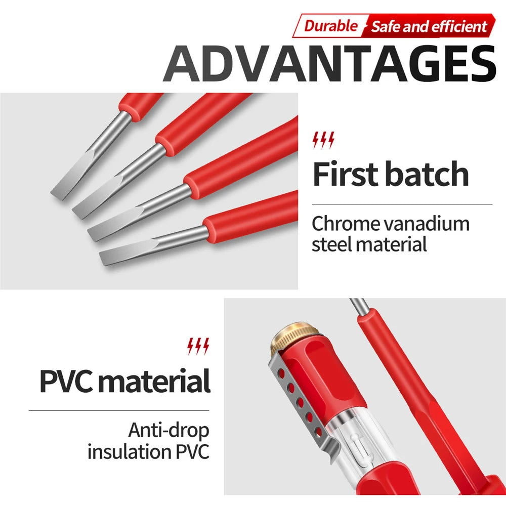 B07 Electrical Tester Pen Screwdriver
