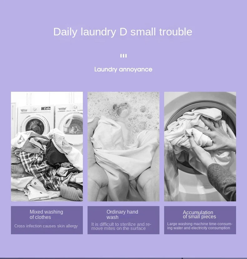 Foldable Mini Washing Machine