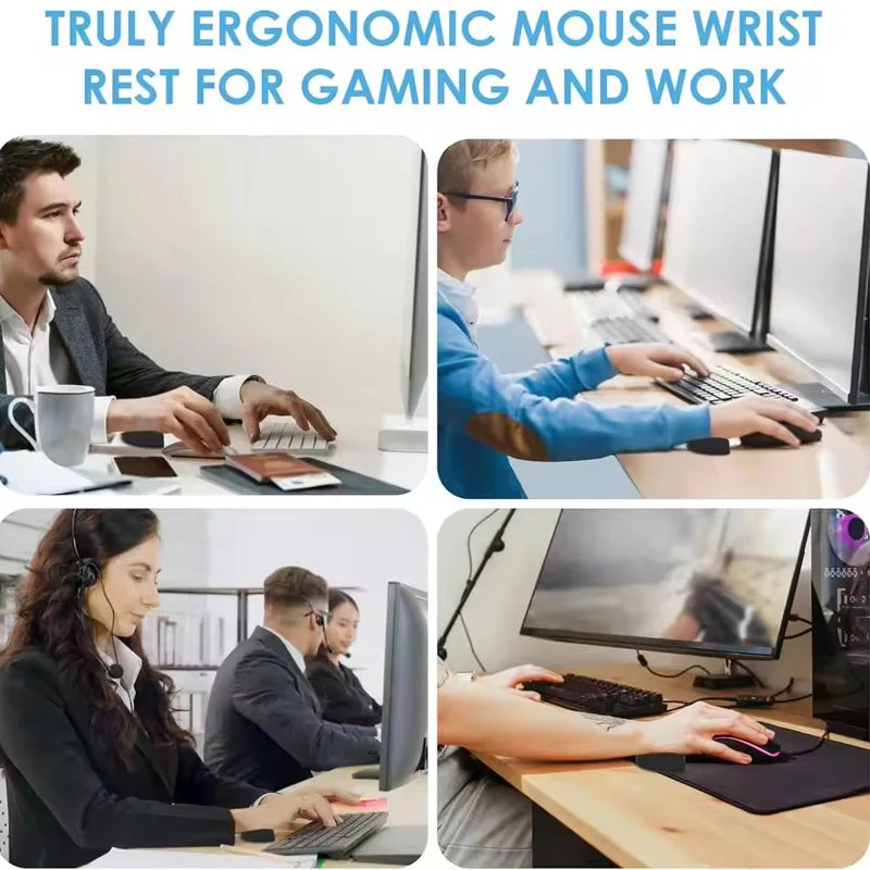 Gliding Ergonomic Mouse Wrist Rest Support