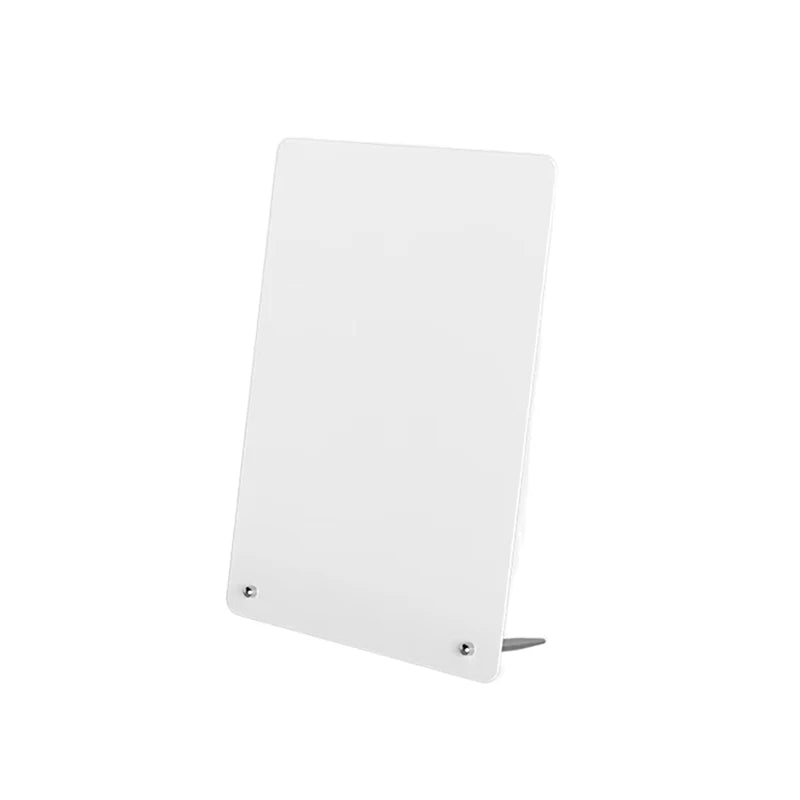 Black Magnetic Bulletin Board with Stand