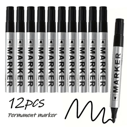 Kingspen Permanent Oil-Based Marker Set