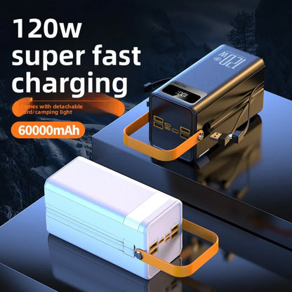 120W Fast Charging Portable Power Bank