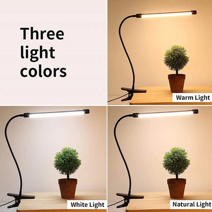 USB LED Clamp Desk Lamp